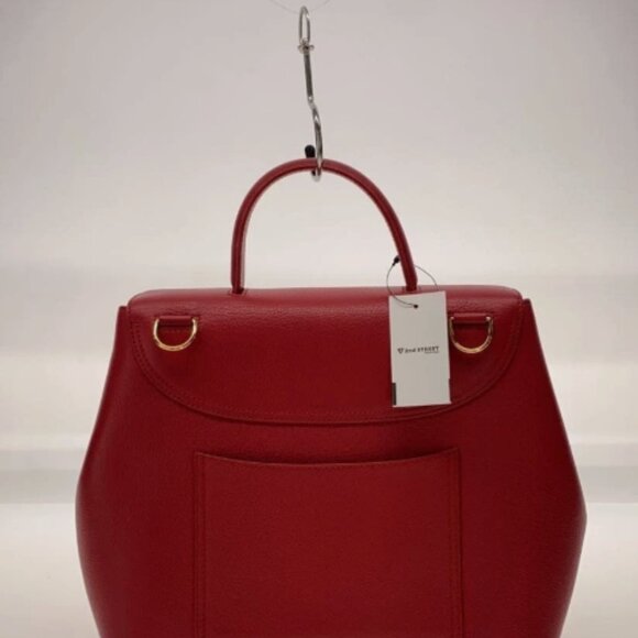 POLENE Handbag 2 Way Numero Un Petite Leather Green Solid Used - Picture 3 of 5